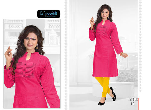 Cotton Lenin Kurtis - Cotton, Sizes L/XL/XXL, Ethnic Casual Style | Perfect for Girls, Comfortable and Stylish