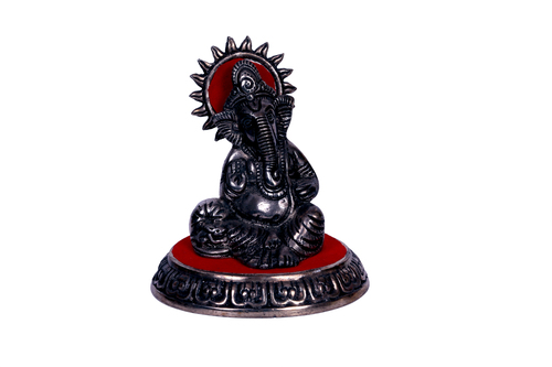 Antique Black Metal Choki Ganesh