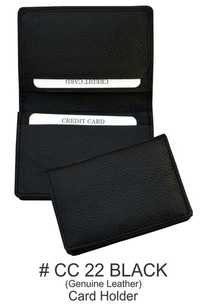 Genuine Leather Credit Card Holder