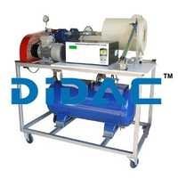 Single Stage Air Compressor Test Set Air Cooled - Color: Grey
