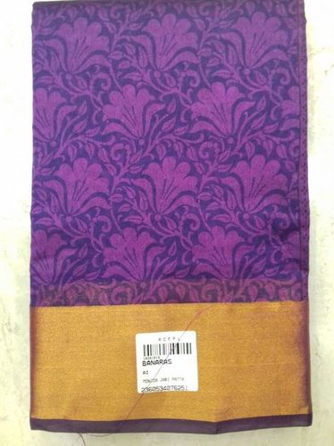 Printed Banaras Silk Saree