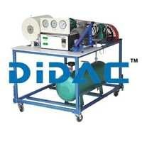 Two Stage Air Compressor Test Set Air Water Cooled - Color: Grey