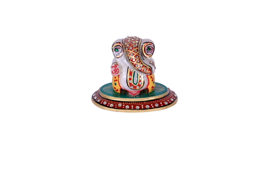 Antique Marble Oval Ganesh 3*4