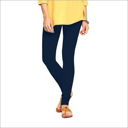 Ledies Plain Black Legging