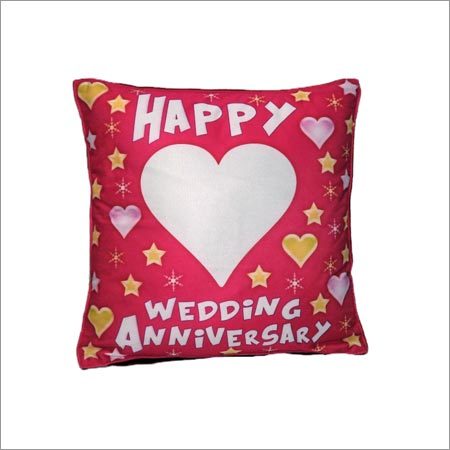 Sublimation Square Shaped Cushions - Polyester Material, 18x18 Inches | Hollow Fiber Pillow Filling, Vibrant Design Options