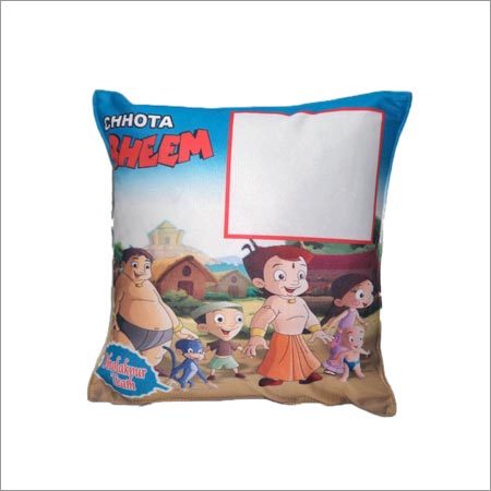 Sublimation Square Shaped Cushion - Polyester Material, Hollow Fiber Filling | Ideal for Custom Designs and Comfortable Seating