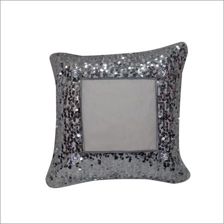 Sublimation Square Shaped Cushion - Polyester Material, Hollow Fiber Filling | Soft and Comfortable Decorative Cushion for Home Use