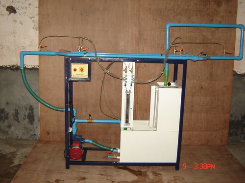 Losses due to friction in pipe lines (Accessory)