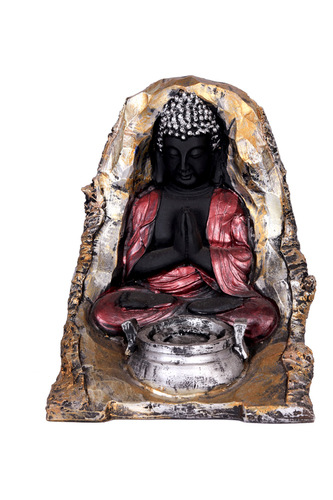 Antique Founten Buddha 8"