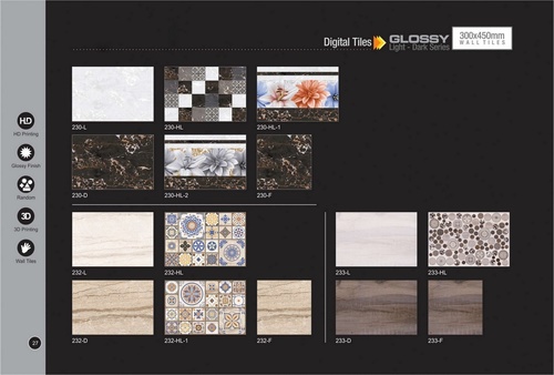 Brown Designer Attractive Wall Tiles