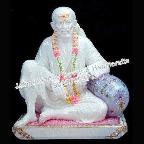 Marble Sai Baba Idol