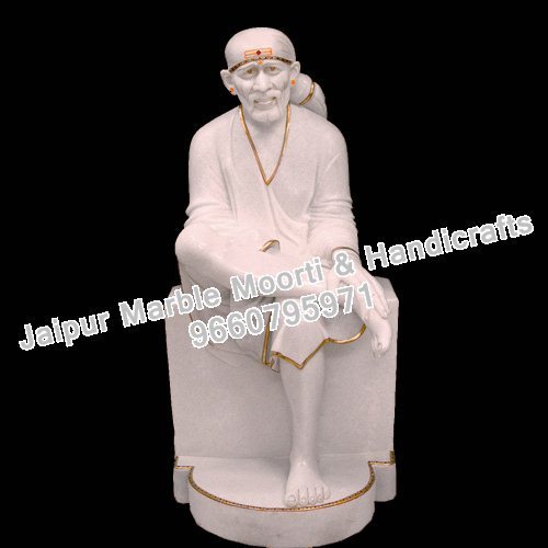 Sai Baba Marble Statue