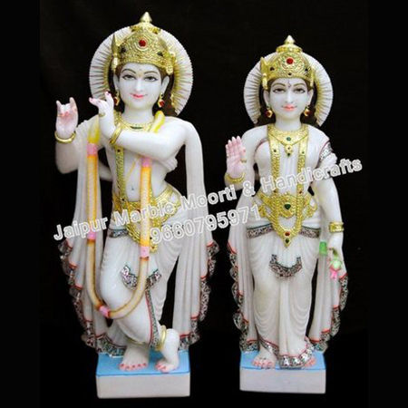 Marble Moorti Radha Krishna