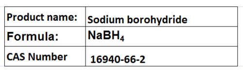 Sodium borohydride