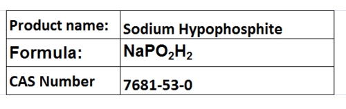 Sodium Hypophosphite