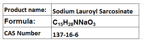 Sodium Lauroyl Sarcosinate