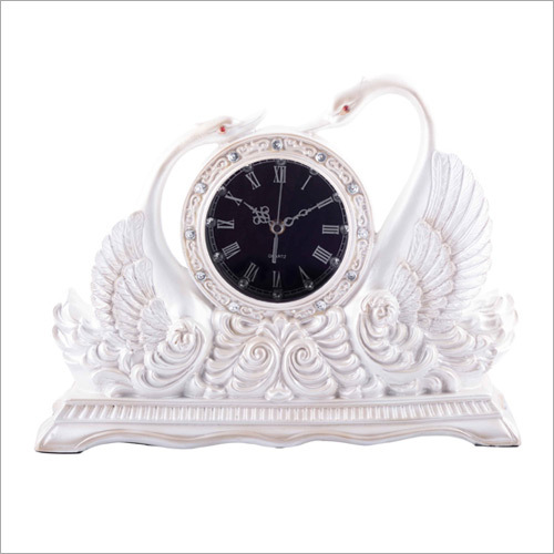 Swan Table Clock
