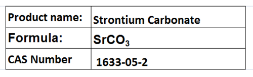 Strontium Carbonate - SrCOâ White Powder, 1-10Âµm Particle Size, 99.9% Purity, Acid Reactive