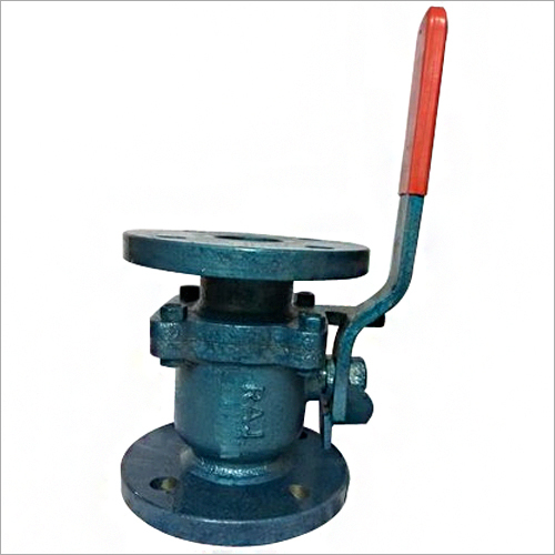 Two piece ball valve