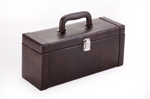 Black Single Box Wine Holder