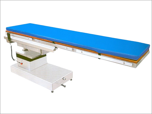 Electro Hydraulic O.T. Table With Longitudinal & Lateral Top Slide