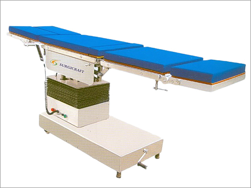 Remote Control Electro O.T. Table With Longitudinal Top Slide