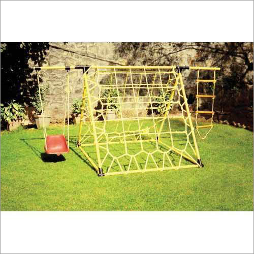 Climbing Net Scrambler with Swing And Rope Ladder