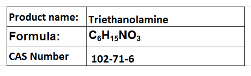 Triethanolamine Triethanolamine