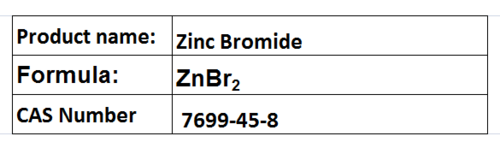 Zinc Bromide - ZnBr2 Colorless Salt 99% Purity High Solubility Acidic Solutions Industrial Use