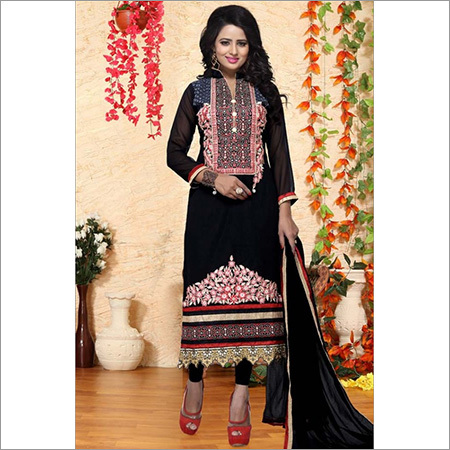 Designer Georgette Dress Material