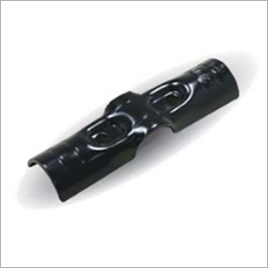 Metal Joint H 4 - Steel 25mm x 50mm, Black | Secure Joining, Easy Installation, Durable, Versatile Use, Robust Design