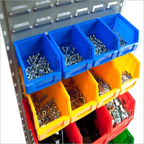 Supreme Plastic Bins - Lightweight Plastic, 4-Way Entry, 2-Way Handlift | Easy to Clean, Weather Resistant, Multi-Colored