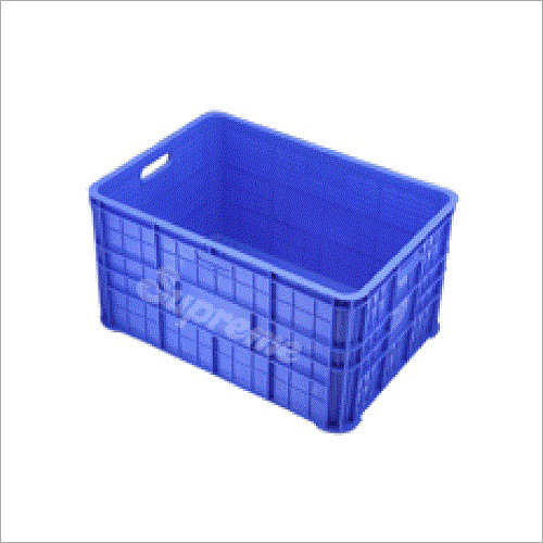 Super Jumbo Crates - HDPE, 810x570x430 mm, 25 kg Load Capacity | Lightweight, Non-Toxic, High Strength, Optimal Space Utilization