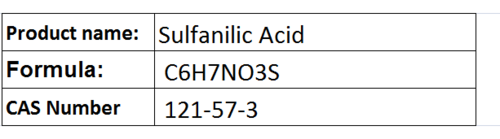 Sulfanilic Acid - Off-White Crystalline Solid, Water Soluble | High Purity, Accurate Nitrate and Nitrite Analysis, Melting Point 288°C