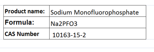 Sodium Monofluorophosphate