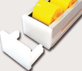 40" Aluminium Placon End Cap