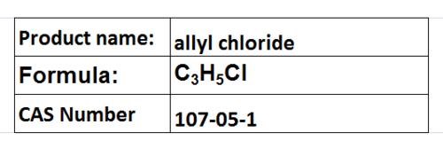 Allyl Chloride - Colorless Liquid, C3H5Cl, CAS 107-05-1 | Alkylating Agent, Epichlorohydrin Source, Plastic Production