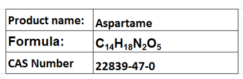 Aspartame