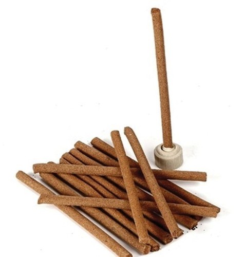 Dhoop Sticks - Solid, 4 Inch Length, 6.5mm Diameter, White Color | 410+ Sticks per kg, 45 Minutes Burning Time, No Toxic Residue, Anti-Odour