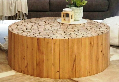 Round Center Coffee Table