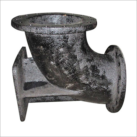 Double Flanged Duck Foot Bend
