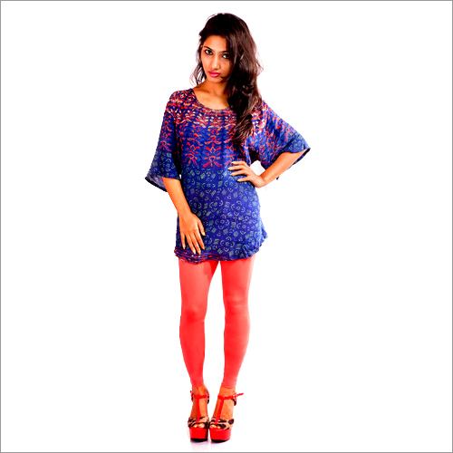 Cool Dry Coral Ankle Leggings