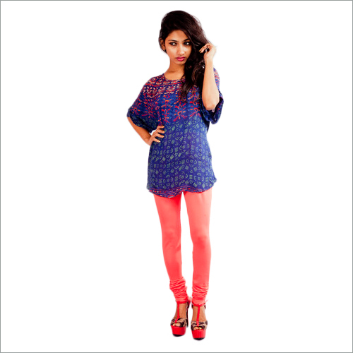 Coral Churidar Leggings