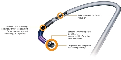 Silver Ptca Guiding Catheter- Hertrail Ii