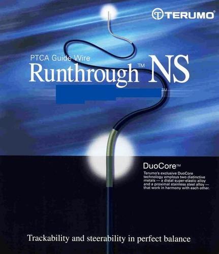 Blue Ptca Guidewire Runthrough