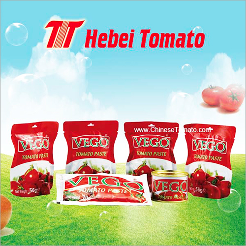 56g Vego Tomato Paste Shelf Life: 2 Years