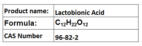 Lactobionic Acid - White Powder, CAS 96-82-2 | Sugar Acid, Disaccharide, Water Soluble, Biocompatible, Stable