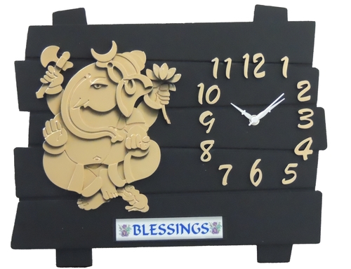 Wall Clock Black Gender: Unisex