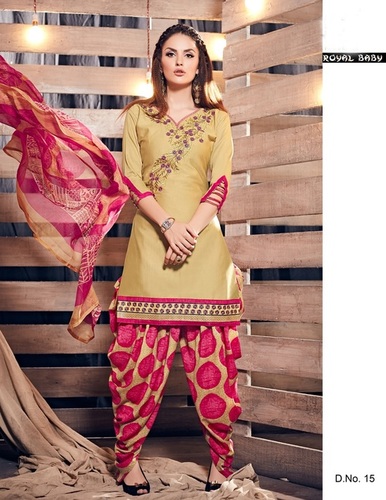 Multi Designer Patiyala Suit