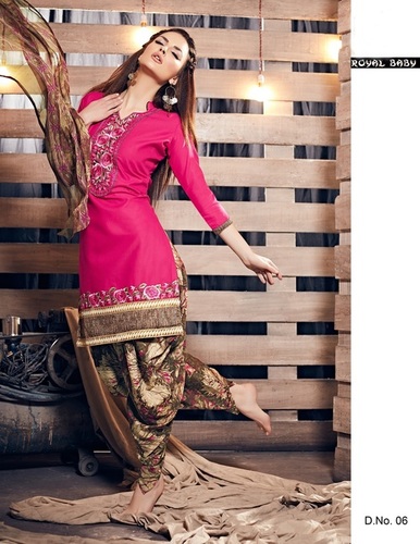 Multi Stylish Patiyala Suit